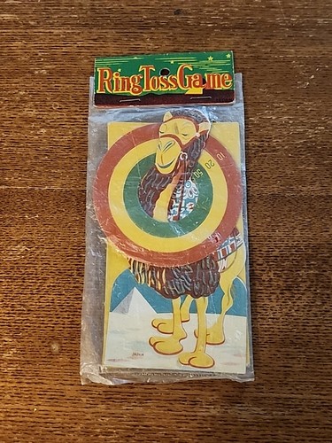 Gioco lancio anello cammello - gioco,
