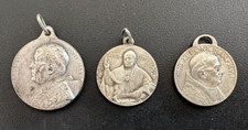 3 Medaglie religiose Papa Pio