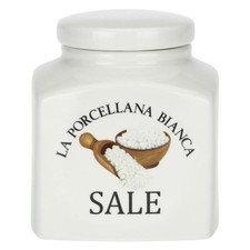 Barattolo sale porcellana - la,