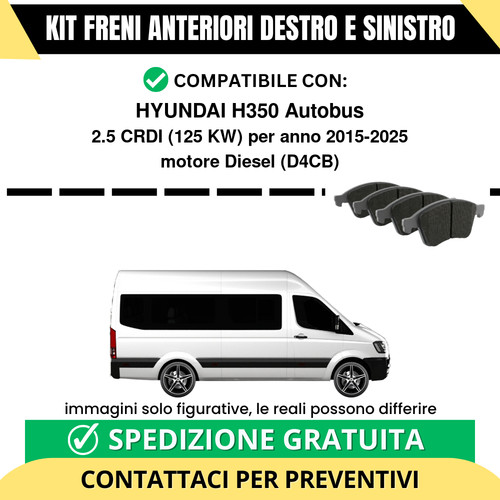 Pastiglie freno anteriori per - pastiglie,