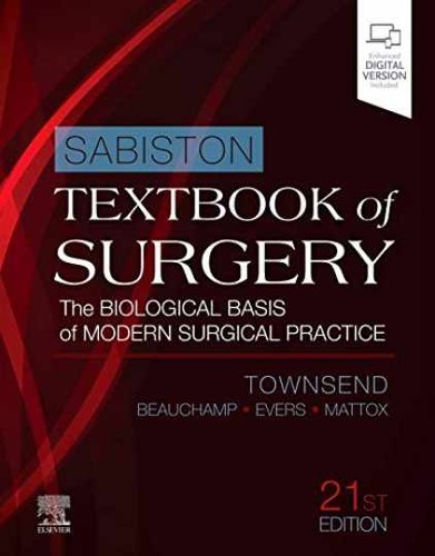 Sabiston textbook surgery - sabiston,
