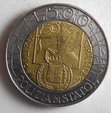 1997 ITALY 500 LIRE -