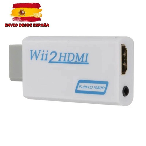 Adaptador conversor wii hdmi - a,