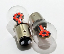 Luci Led Stop Posizione BAY15D 1157 P21/5W Canbus 18 SMD 3030 Rosso Auto 12V 24V