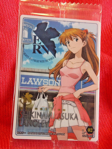 Sealed bandai evangelion asuka - bandai,