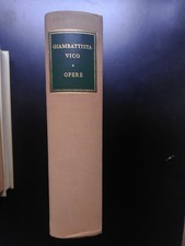 OPERE . GIAMBATTISTA VICO. RICCIARDI.