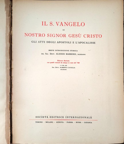 Barberis s vangelo - –,