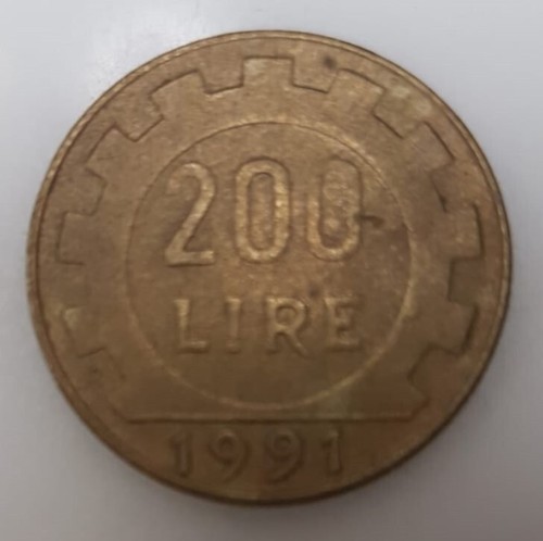 Repubblica italiana 200 lire - italiana,