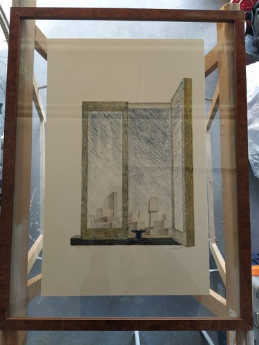 Quadro utopia firmato donati - utopia,