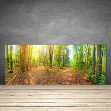 Paraschizzi Retrofornelli Cucina 125x50 Foresta Natura Decorazione