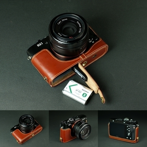 Custodia mezza fotocamera vera
