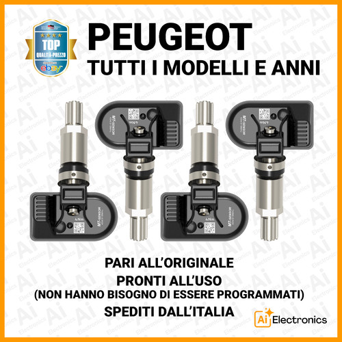 Sensori tpms peugeot 208 - 4x,