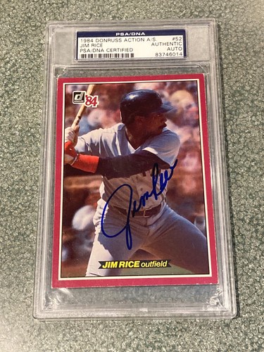 Jim rice 1984 donruss - rice,