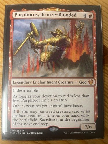 Purphoros bronze blooded edh - purphoros, bronze-blooded