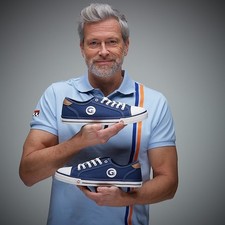 Gulf Super-G Sneaker blu scuro