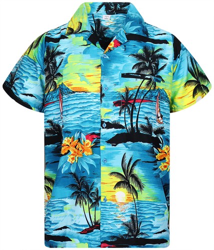 Camicia hawaiana surf - camicia, "surf"