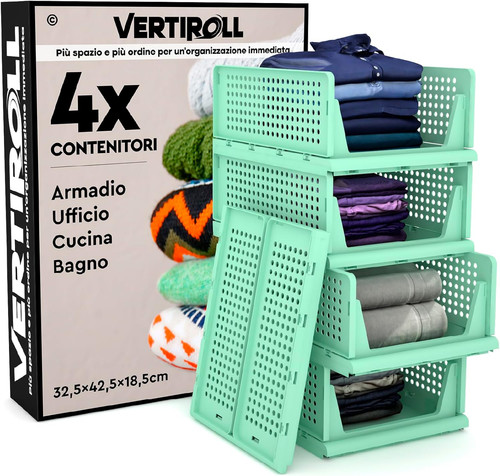 Cassetti impilabili - 4,