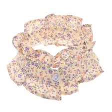  Colletto staccabile vintage per camicetta, elegante colletto finto con volant,