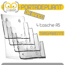 PORTADEPLIANT 4xA5 TRASPARENTE