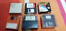Lotto 13 Floppy Disk x PC, 3,5" 1,44MB Varie marche con custodia plastica 