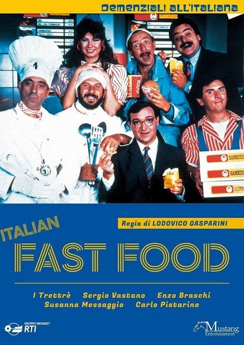 Dvd italian fast food sergio - dvd,