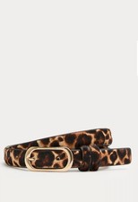 Cintura pelle stampa - m&s,