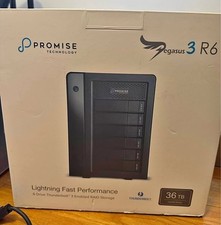 Disco rigido Pegasus 3 Series R6 36TB tecnologia Raid Promise Thunderbolt 3