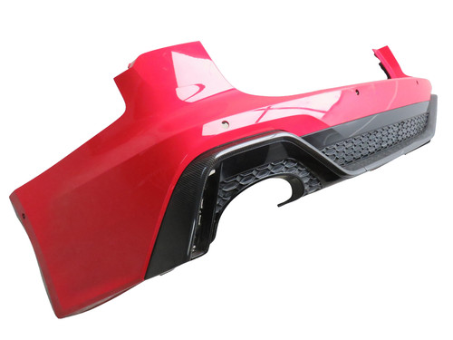 Paraurti posteriore rosso - posteriore,