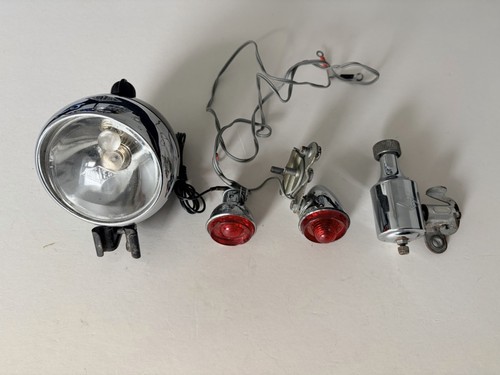 Set luci bici vintage miller - set,