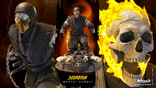 Scorpion mortal kombat modello - scorpion,