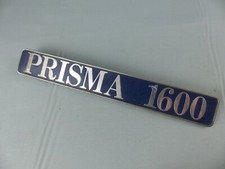 LANCIA PRISMA 1600 sigle monogramme insigne logo badge emblème coffre en métal 