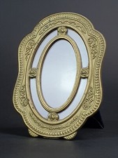 CORNICE IN BRONZO DORATO IN STILE LIBERTY SEC.XX