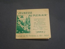 FRANCE CARNET 10 VIGNETTES