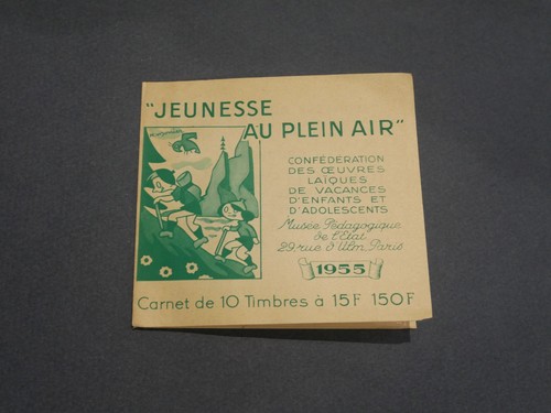 France carnet vignettes - carnet, 10