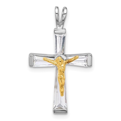Ciondolo crocifisso cubic - crocifisso,