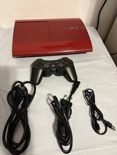 Console Ps3 Super Slim Rossa