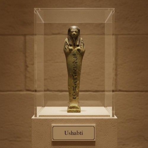Antica statua egizia - statua,