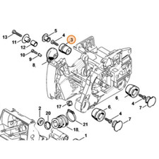 Ammortizzatore Antivibrante motosega STIHL MS 461 460 660 046 066 11227909905