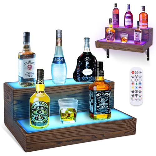 Portabottiglie con luce led - con,