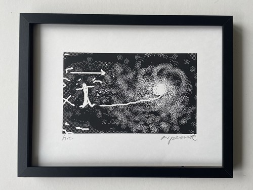 Penck serigrafia - a.r.,