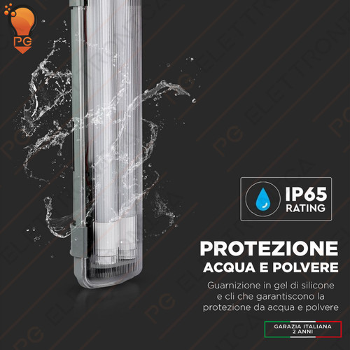Plafoniera stagna completa - stagna,