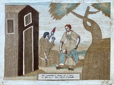 ricamo antico in seta