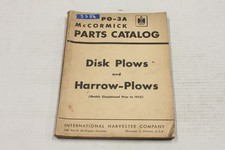 Catalogo ricambi per aratri a disco ed erpici McCormick