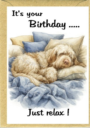 Biglietto compleanno cane - biglietto,