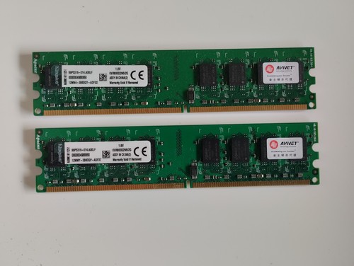 Ram kingston 2x2gb ddr2 - kingston,