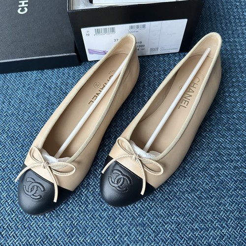 Ballerine chanel beige - ballerine,