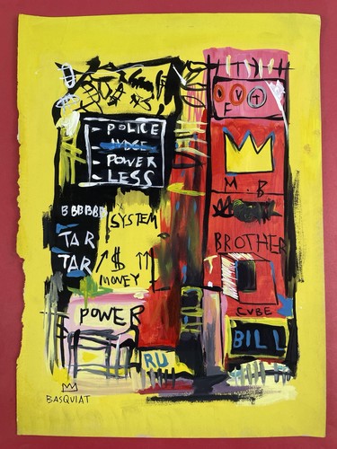 Jean michel basquiat disegno - basquiat,