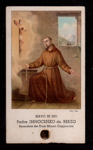 Antico santino holy card - antico,