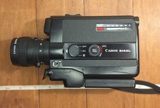 Canon 514 XL Super8 Movie Camera Zoom 9-45mm Obiettivo F/1.4 / Funzionante