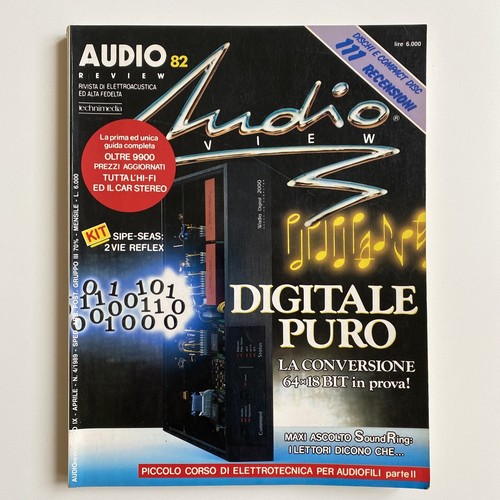 Audioreview aprile 1989 - n.,